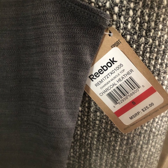 Men’s Reebok Muscle Tee - Picture 2 of 2